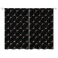 Sheer Curtain Black