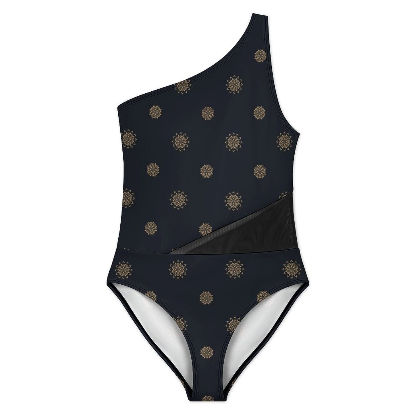 Mesh One-Piece Swimsuit
