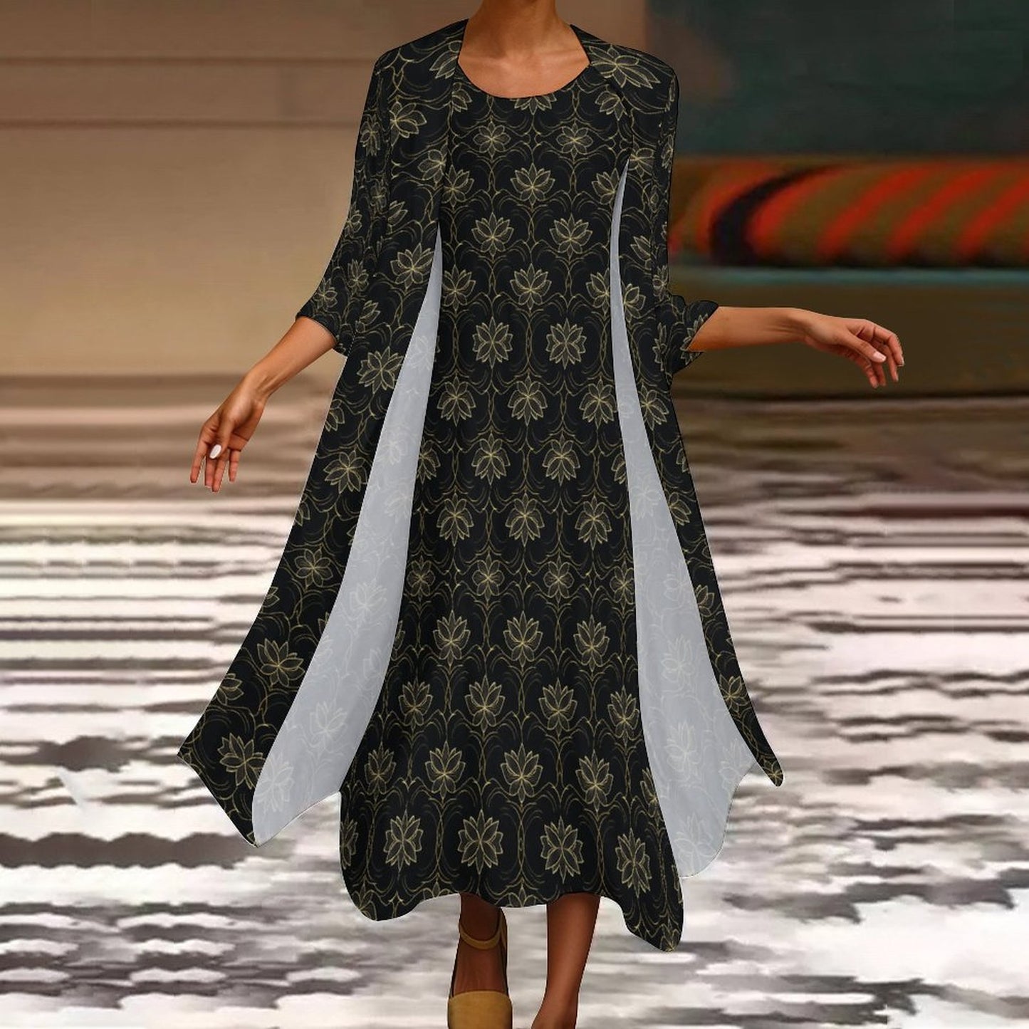 Long Dress Set