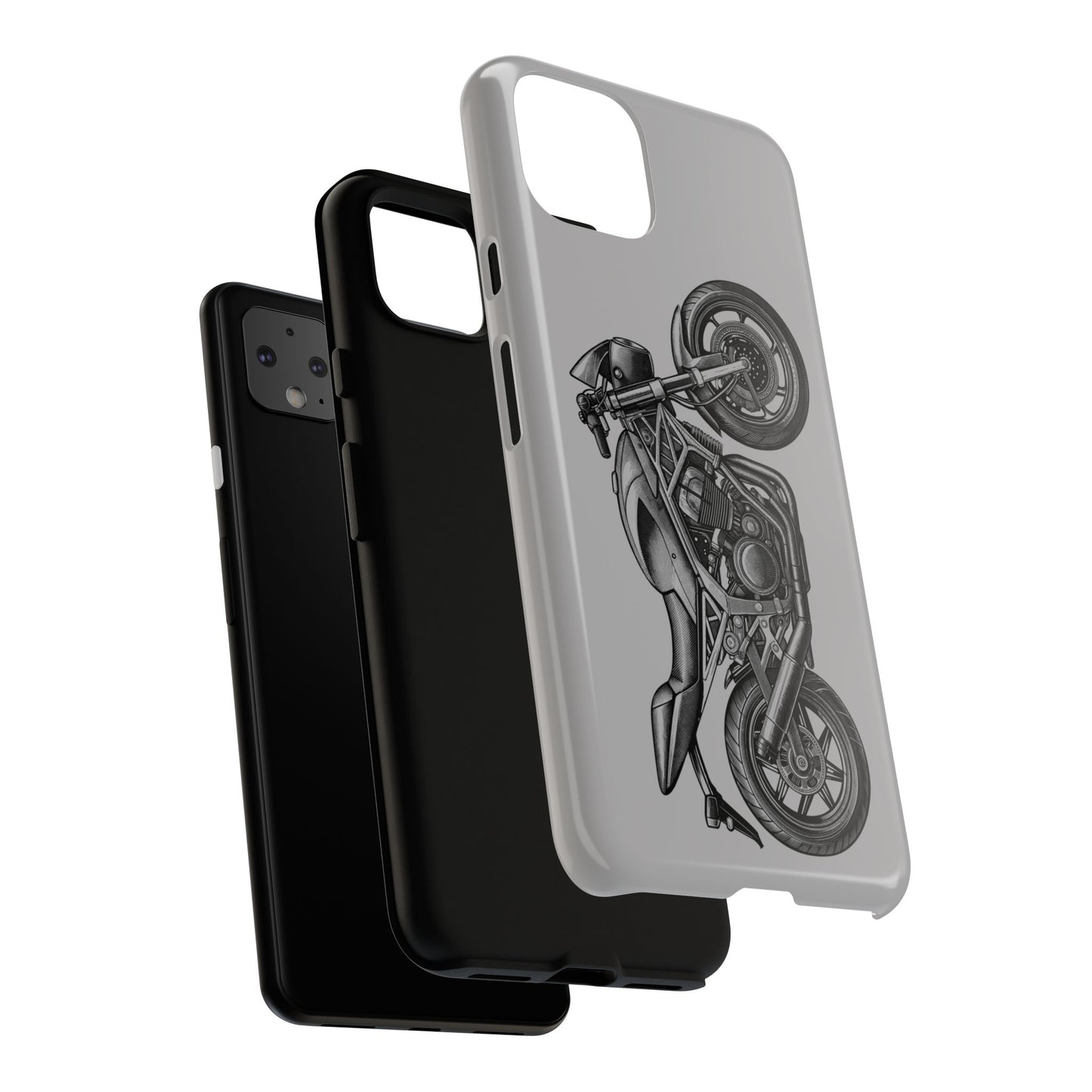 Motorcycle Phone Case - Tough Cases - Biker Gift, Motorcycle Lover, Custom Phone Cover, Unique Biker Accessory