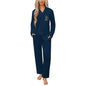 Super Comfy Women's V-Neck Pajama Set Letter B