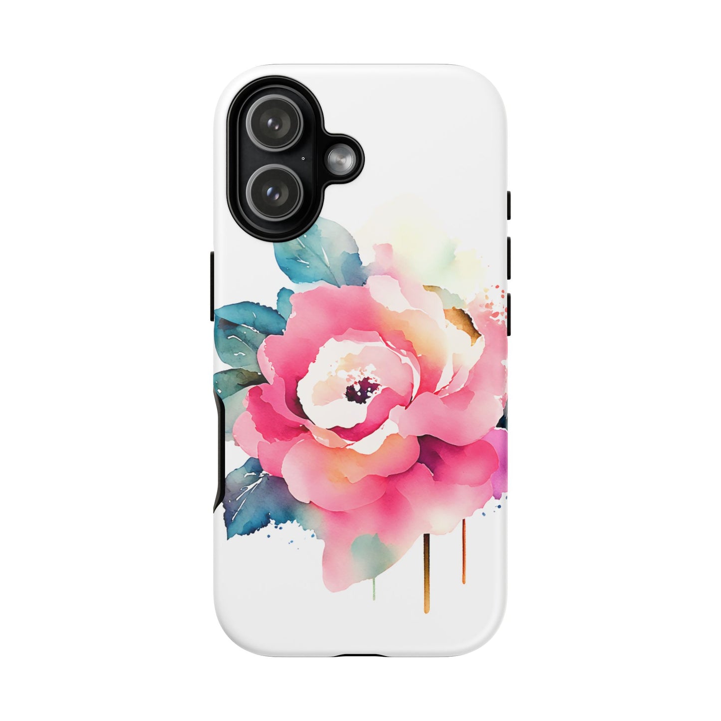 Floral Phone Case - Vibrant Rose Design