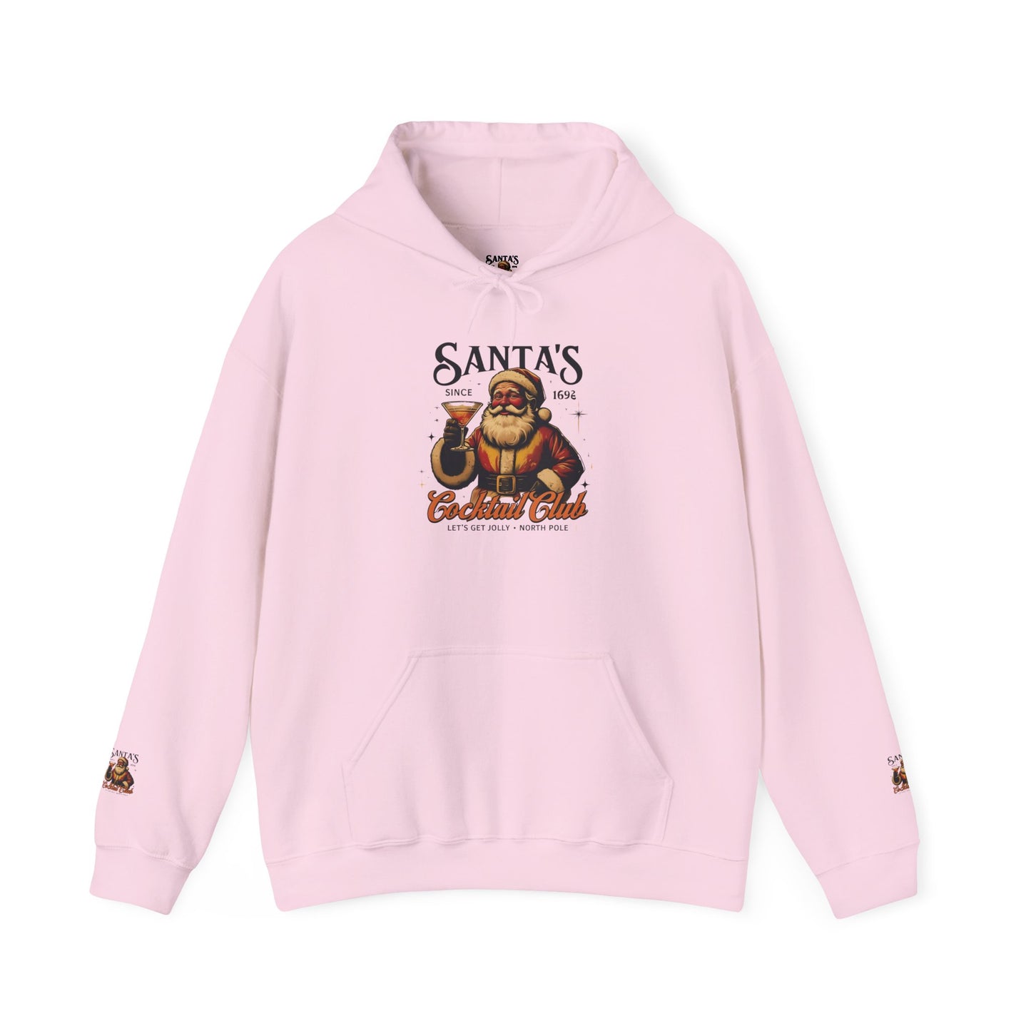 Cozy Holiday Sweatshirt, Perfect Christmas Gift, Santa's Cozy Crew, Winter Comfort Wear, Unisex Hoodie, Festive Apparel