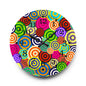Colorful Retro Acrylic Wall Clock
