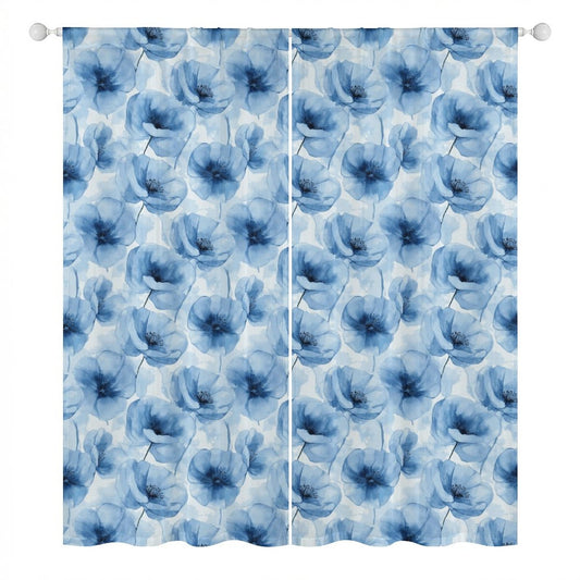 Sheer Curtain Flowers