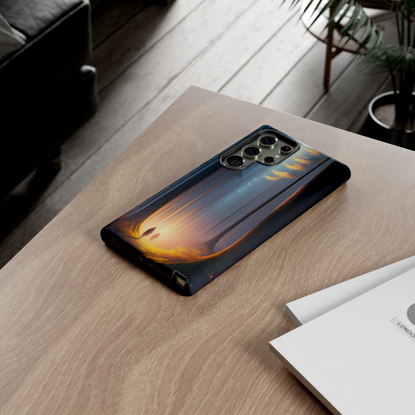 Phone Case — Mystical Forest Nightscape Protective Tough Case