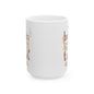 Coffee Lover's Ceramic Mug - Perfect Gift for Birthdays, Holidays, and Coffee Enthusiasts, Unique Kitchen Decor, 11oz or 15oz