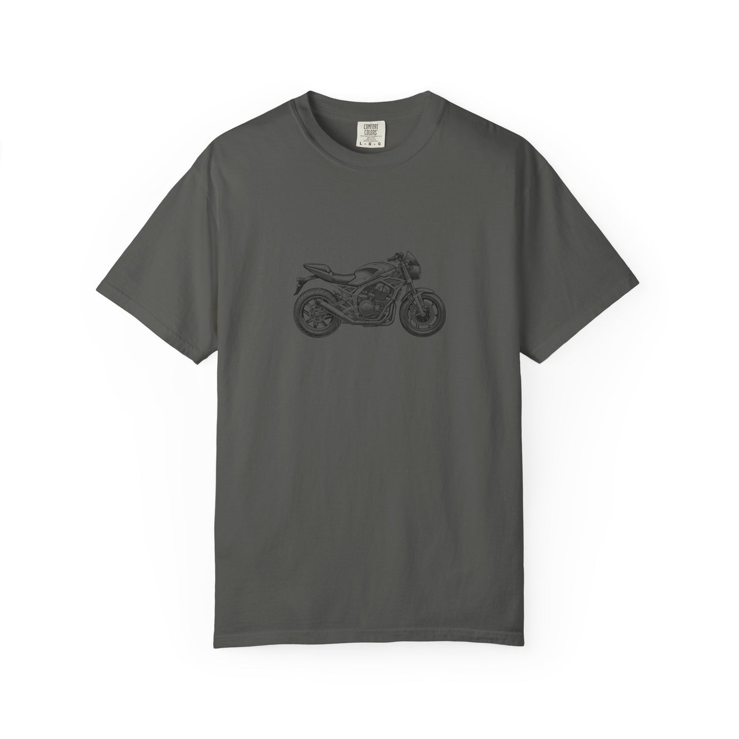 Motorcycle Vibes Unisex Garment-Dyed T-Shirt, Biker Tee for Motorcycle Enthusiasts, Gift for Riders, Casual Wear, Adventure Apparel
