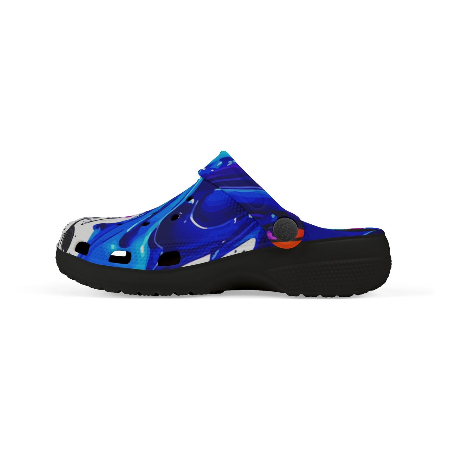 Kids Foam Clogs — Blue Splash