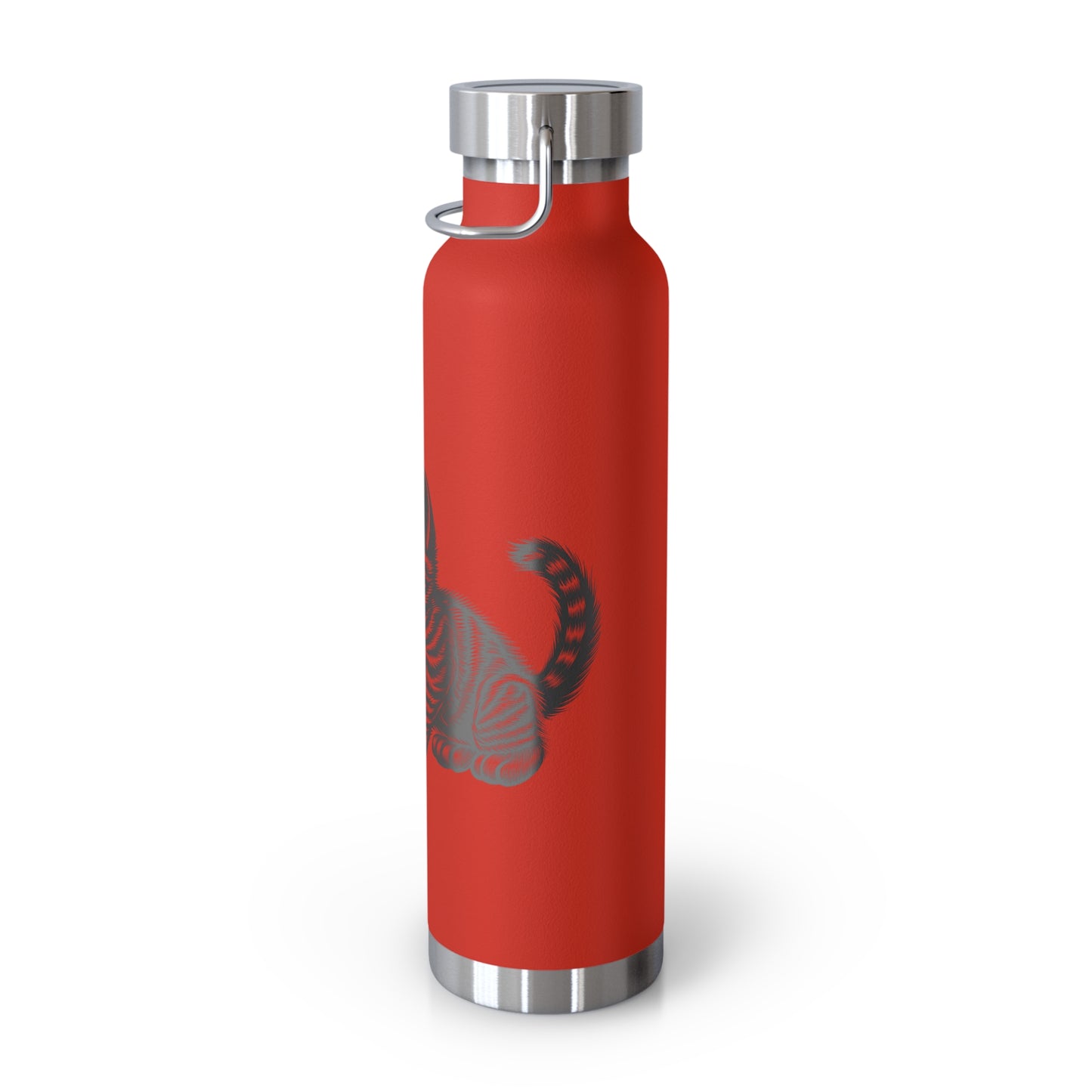 Cat and Butterfly Insulated Water Bottle -  22oz insulated bottle
