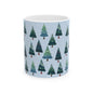 Winter Wonderland Ceramic Mug | Cozy Coffee Cup for Holiday Cheer, Christmas Gift, Nature Lover, Tea Mug, Seasonal Decor