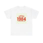 Vintage 1984 Tee | Retro Birth Year Shirt