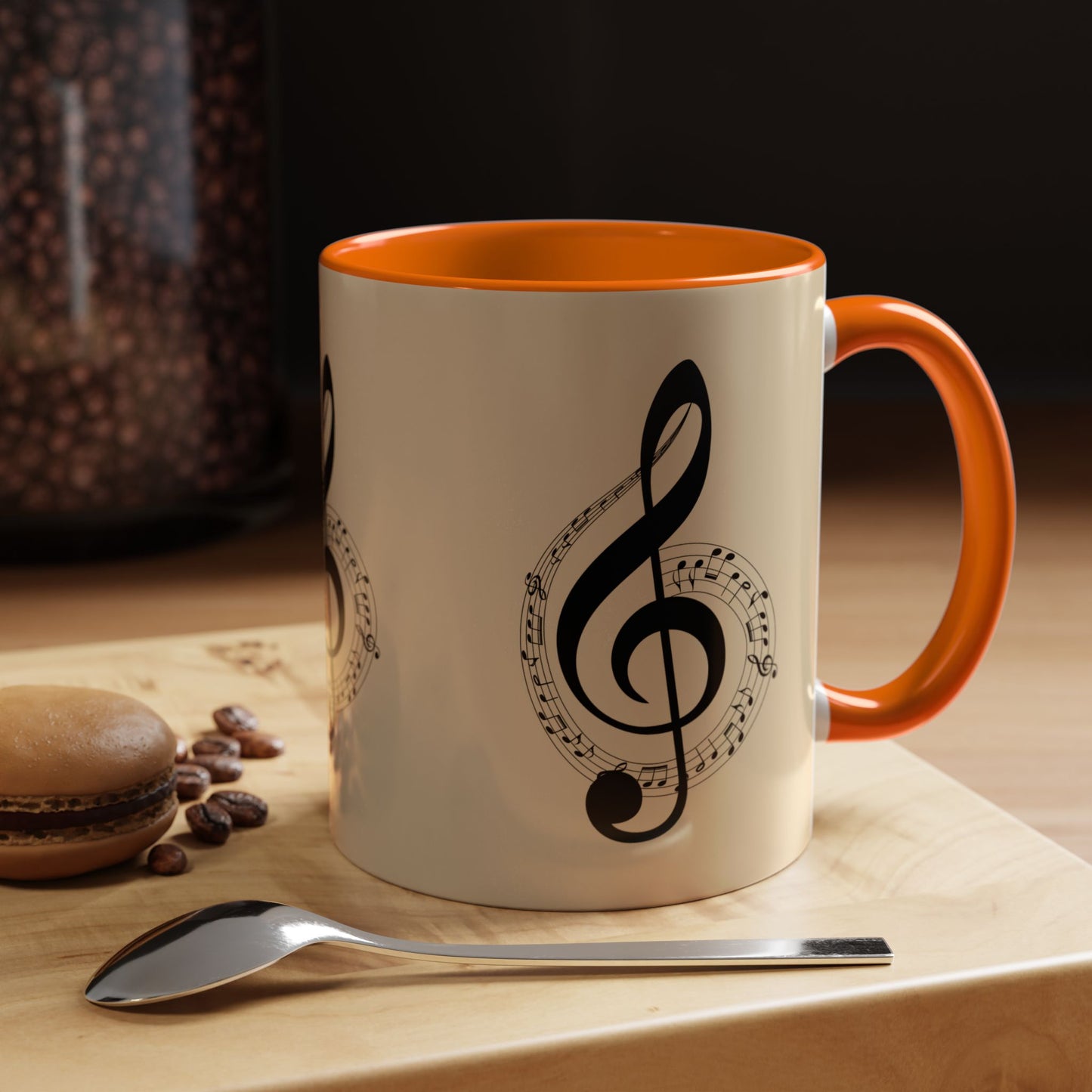 Musical Notes Coffee Mug - Perfect Gift for Music Lovers