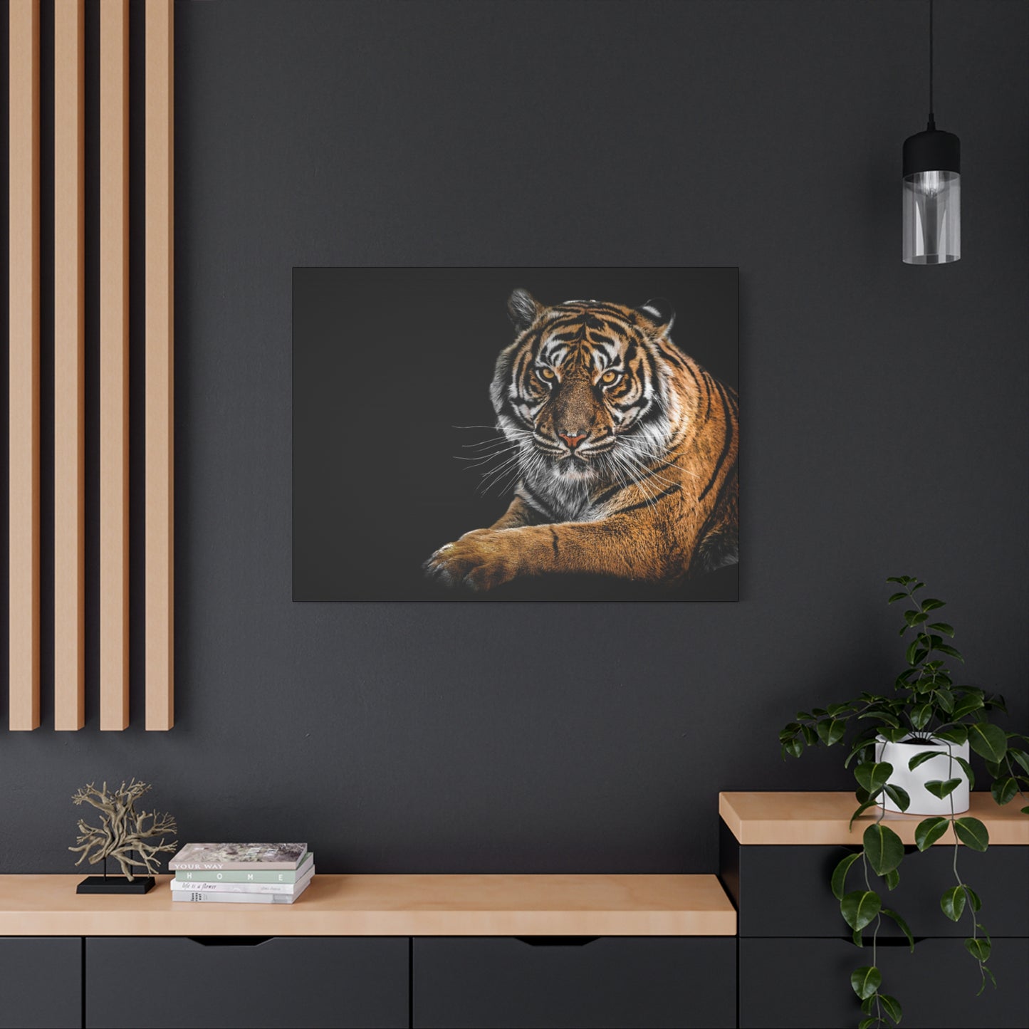 Majestic Tiger Canvas Art, Perfect for Animal Lovers