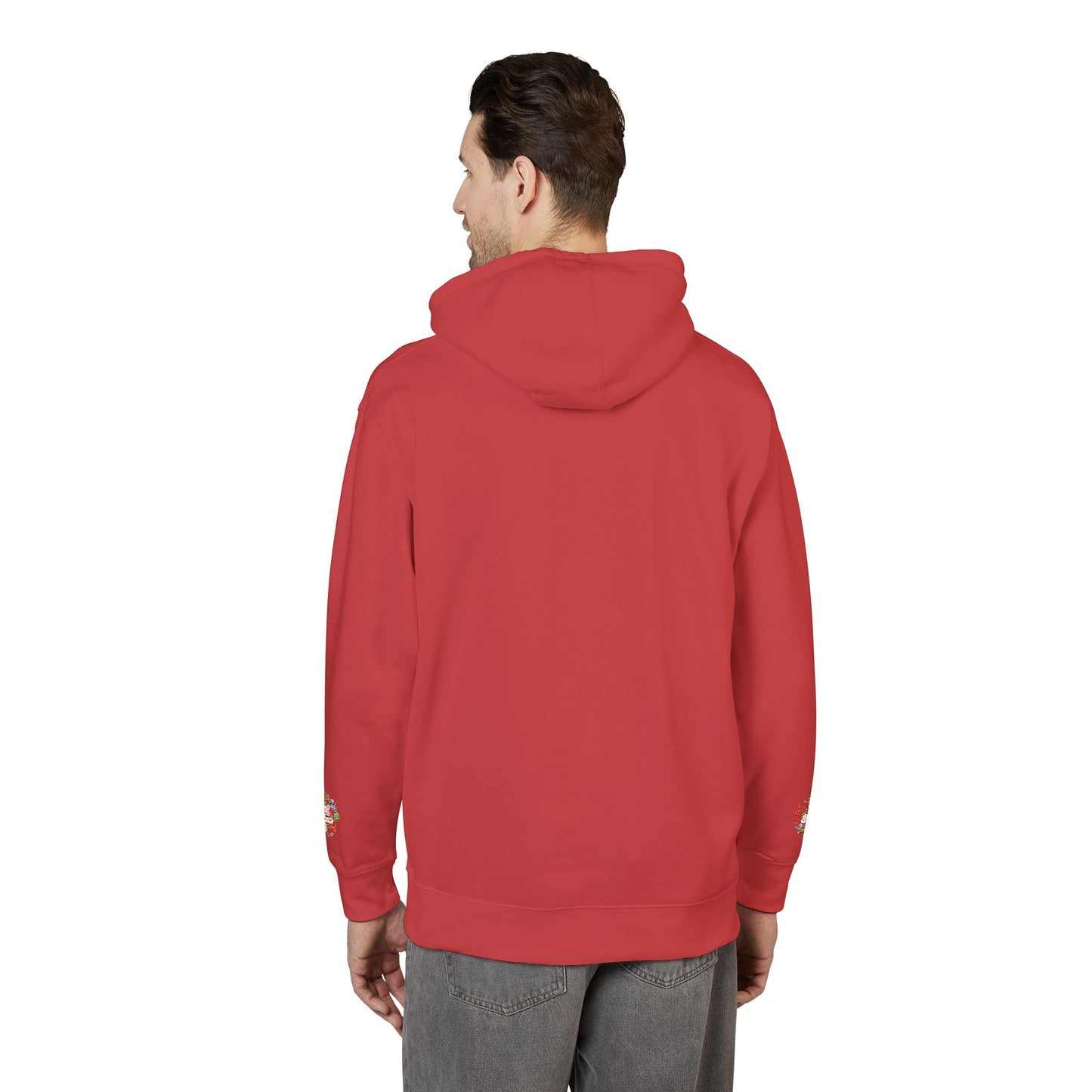 Floral Unisex Fleece Hoodie - Cozy Gift for Nature Lovers, Perfect for Fall, Spring, Birthdays, Relaxation, Outdoor Activities