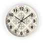 Elegant Floral Wall Clock - Home Decor, Modern Timepiece, Gift for Her, Office Decor, Living Room Accent