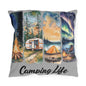 Camping Life Outdoor Pillow