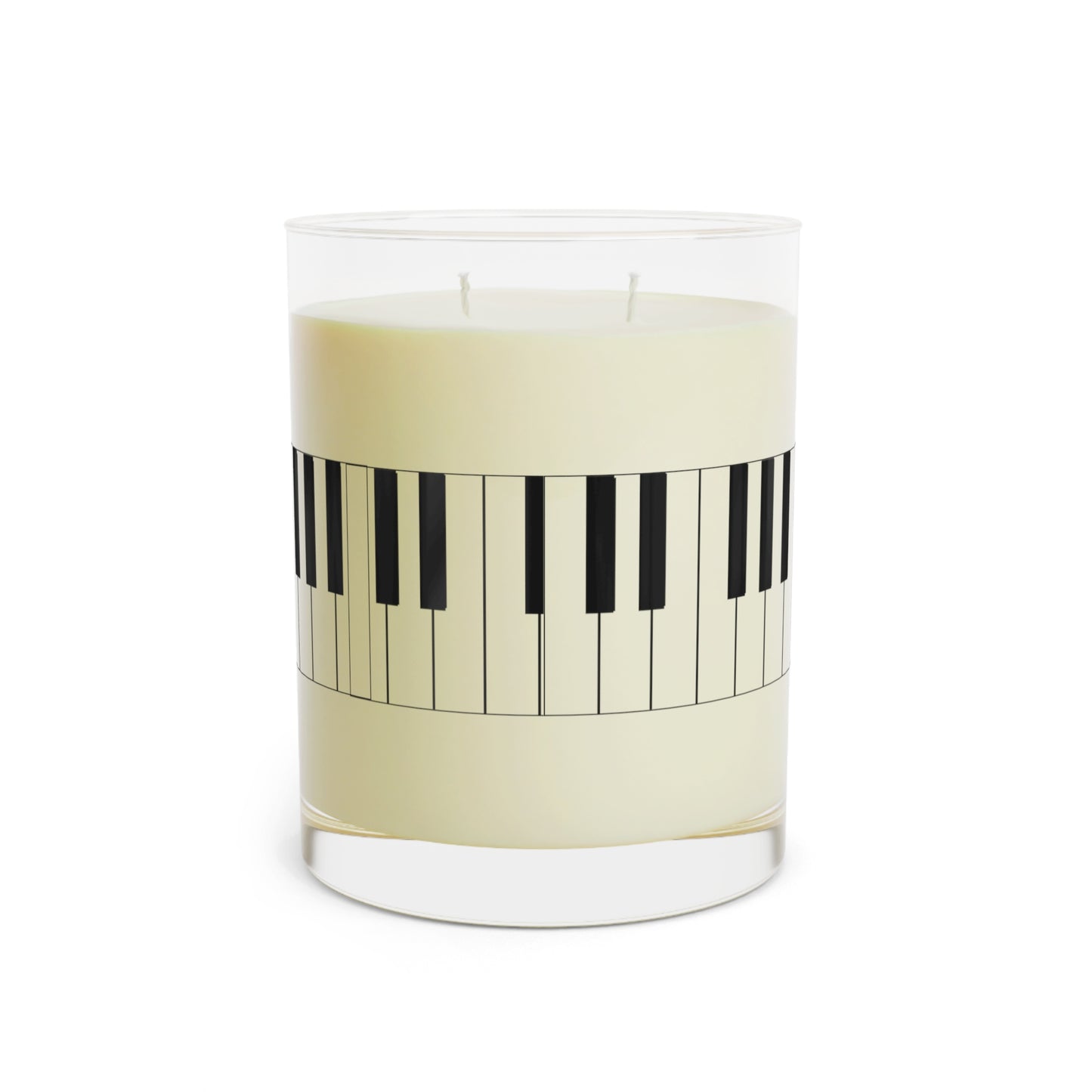 Piano Keys Scented Candle - 11oz Aromatic Gift for Music Lovers, Home Decor, Relaxation, Housewarming, Birthdays