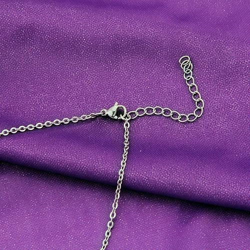 Classic Stainless Steel Islamic Muslim Zulfikar Imam Ali Sword Pendant Necklace for Men Women Fashion Lucky Religious Jewelry