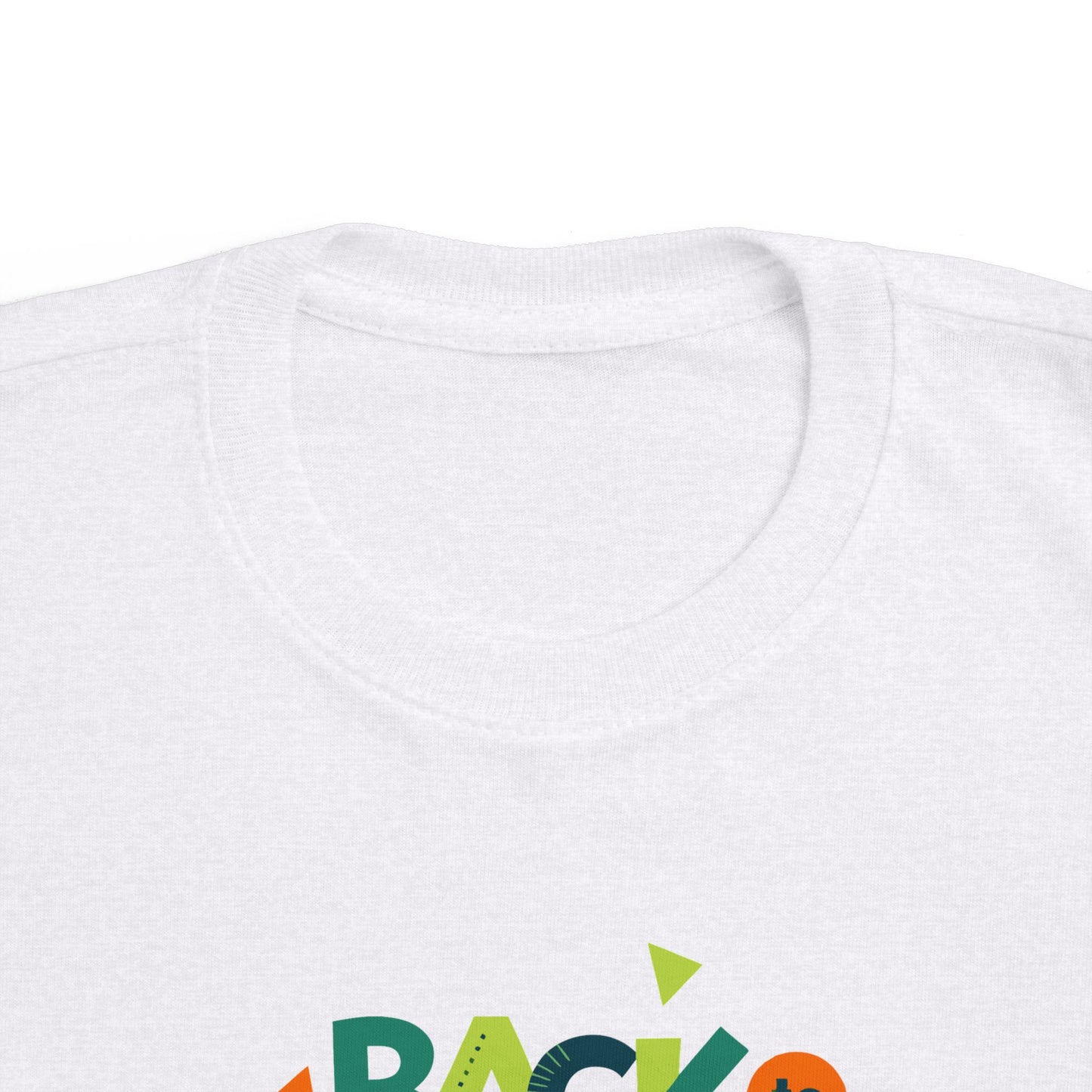 Colorful Toddler Tee - Perfect for Back to School