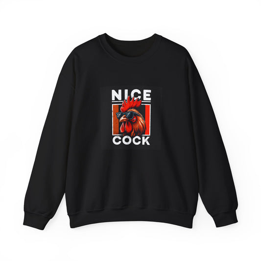 Nice Cock Rooster Crewneck Sweatshirt