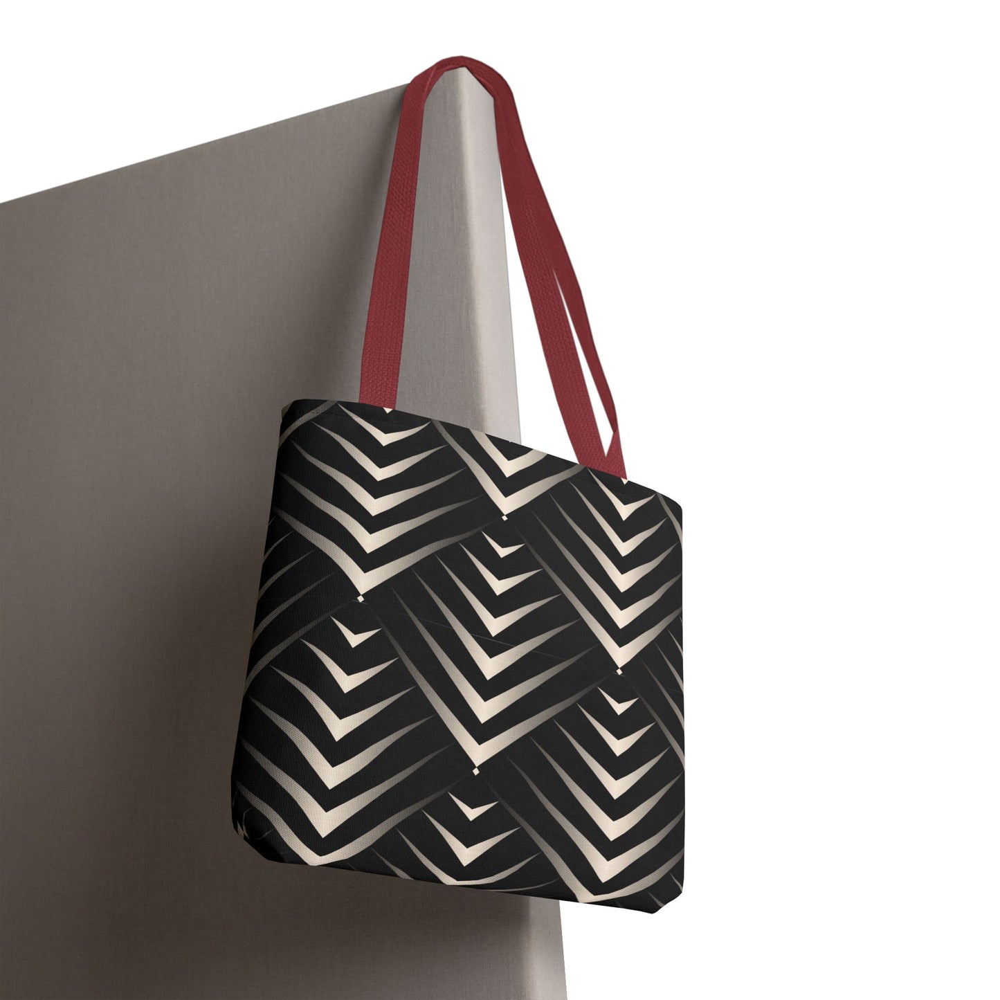 Chic Geometric Tote Bag, Stylish Everyday Bag, Reusable Shopping Tote, Eco-Friendly Gift, Fashion Accessory for All Occasions