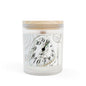 Whimsical Frosted Glass Candle | Aromatherapy Decor, Relaxation Gift, Home Fragrance, Zen Atmosphere, Gift for Her