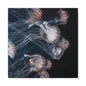 Jellyfish Swarm Matte Stretched Canvas