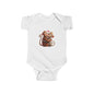 Infant Fine Jersey Bodysuit - Monkey