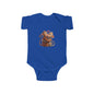 Infant Fine Jersey Bodysuit - Monkey