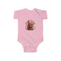 Infant Fine Jersey Bodysuit - Monkey