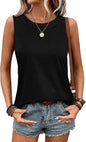 Tank Tops for Women Summer Outfits 2026 Crewneck Spring Casual Sleeveless Shirts Blouses Clothing