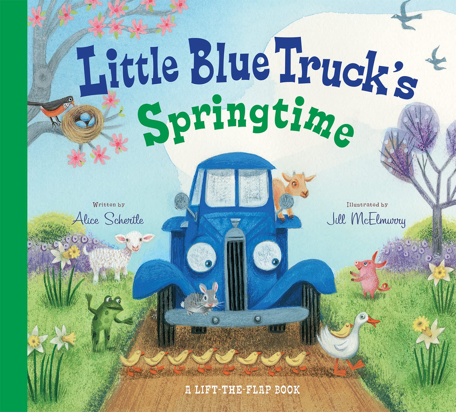 Little Blue Truck's Springtime: An Easter And Springtime Book For Kids – An Interactive Adventure with Baby Animals
