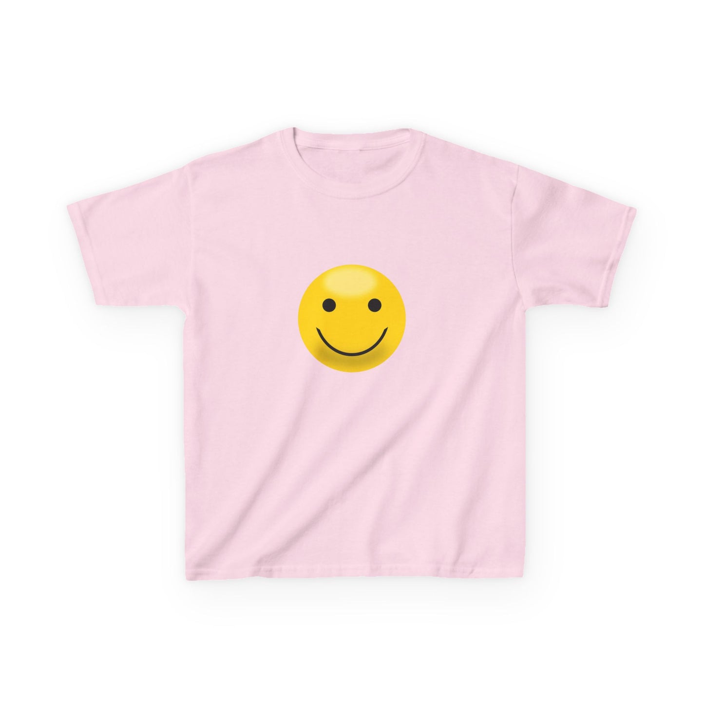 Kids Smiley Face Tee - Fun Cotton Shirt for Kids