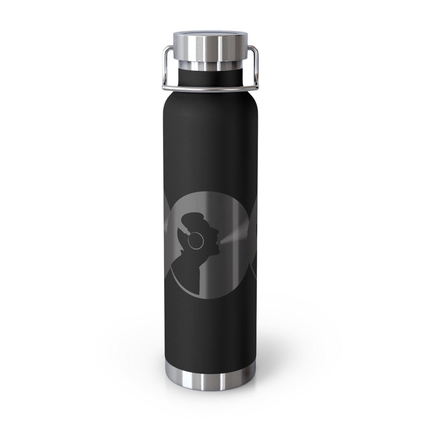 Stylish Copper Insulated Water Bottle for On-the-Go Hydration | Fitness, Travel, Eco-Friendly Gift, Unique Design, 22oz