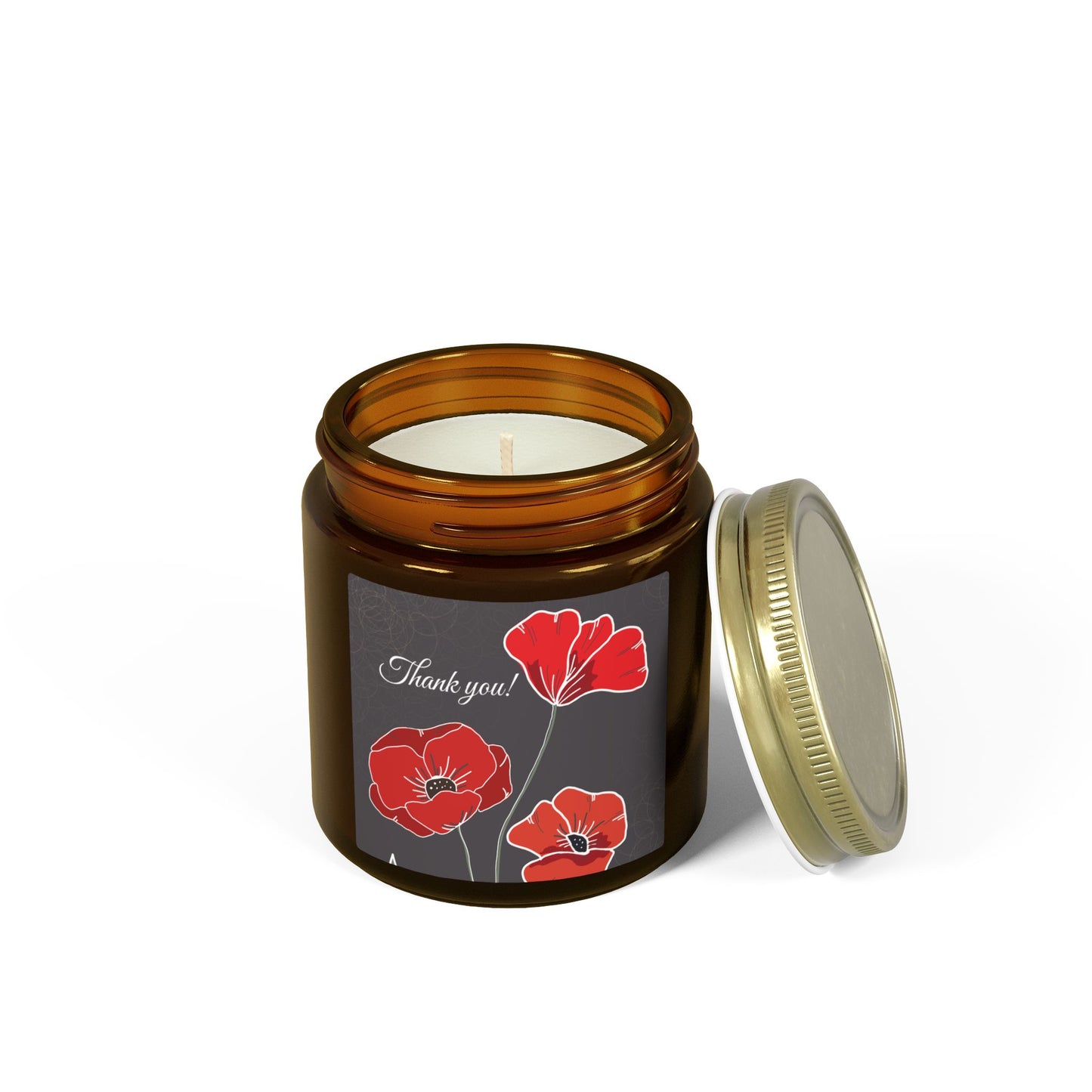 Scented Candles, Coconut Apricot Wax (4oz, 9oz)