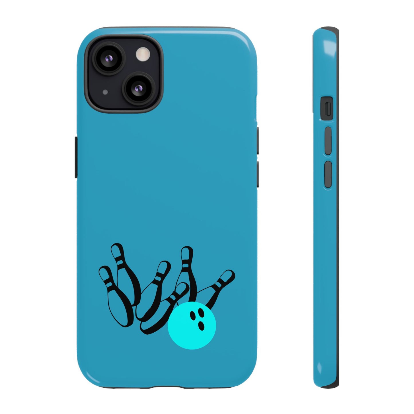 Bowling Phone Case, Tough Cases for Bowling Enthusiasts, Fun Gift for Bowlers, Unique Phone Accessory, Sports Themed Cases