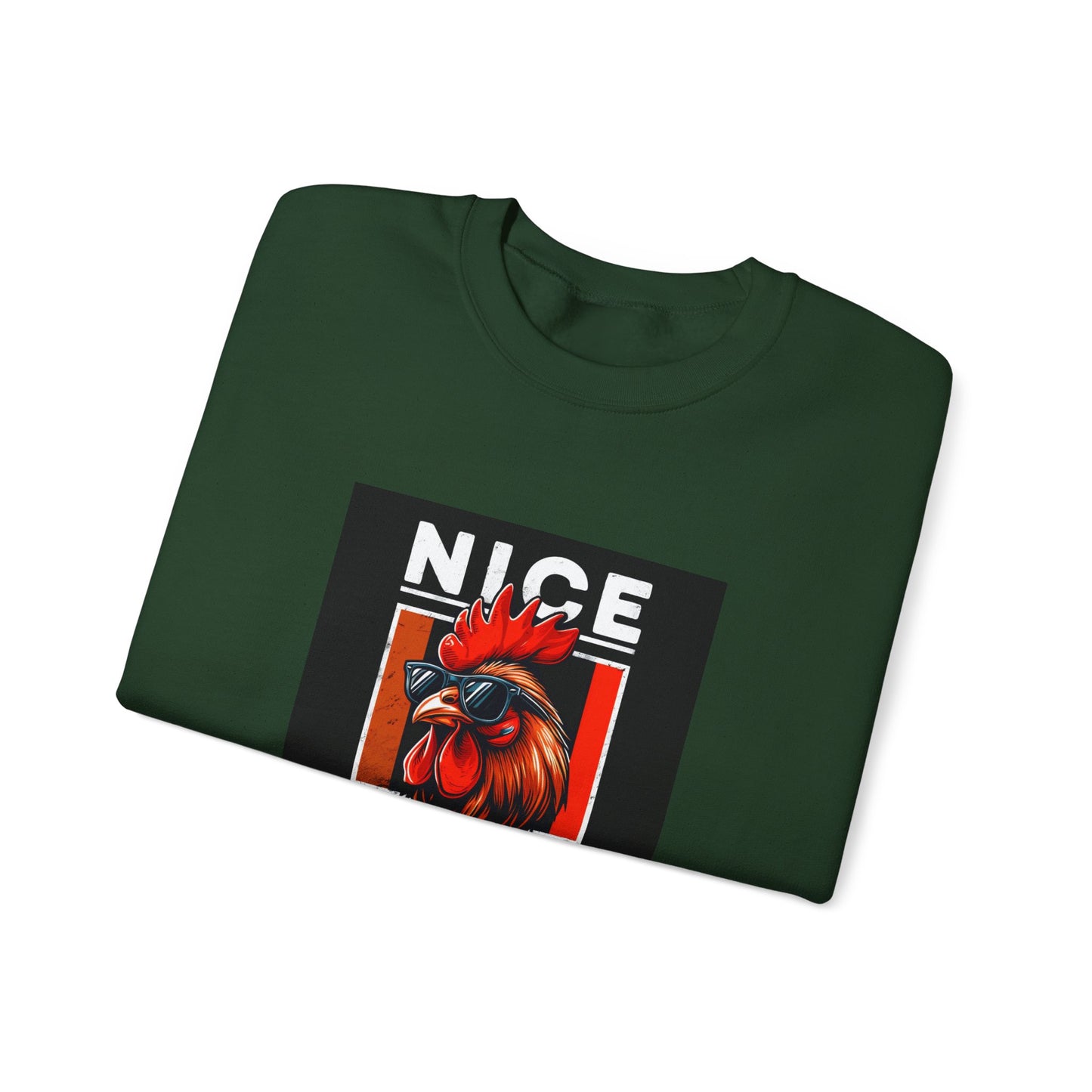 Nice Cock Rooster Crewneck Sweatshirt