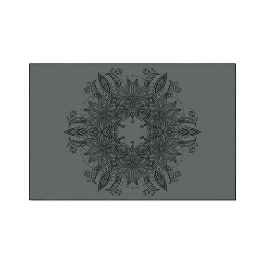 Decorative Mandala Floor Mat — Heavy Duty Non‑Slip Entry Rug