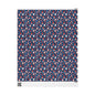 Christmas Santa Wrapping Paper Roll — Blue Festive Holiday Gift Wrap with Santa, Snowflakes & Stockings