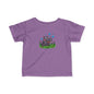Cute Hippo Infant Tee with Bubbles, Baby Shirt, Toddler T-Shirt, Fun Kids Clothing, Unique Baby Gift, Pram Outfit