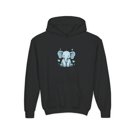 Youth Elephant Hoodie for Kids