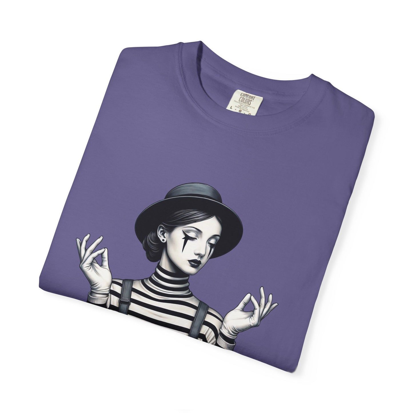 Gothic Striped Graphic Unisex T-Shirt, Edgy Casual Wear, Alternative Fashion, Gift for Her