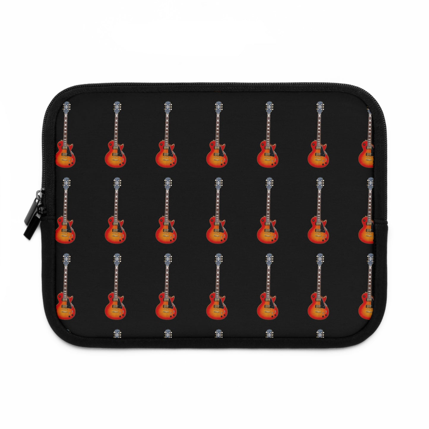 Guitar Pattern Laptop Sleeve | Music Lover Gift