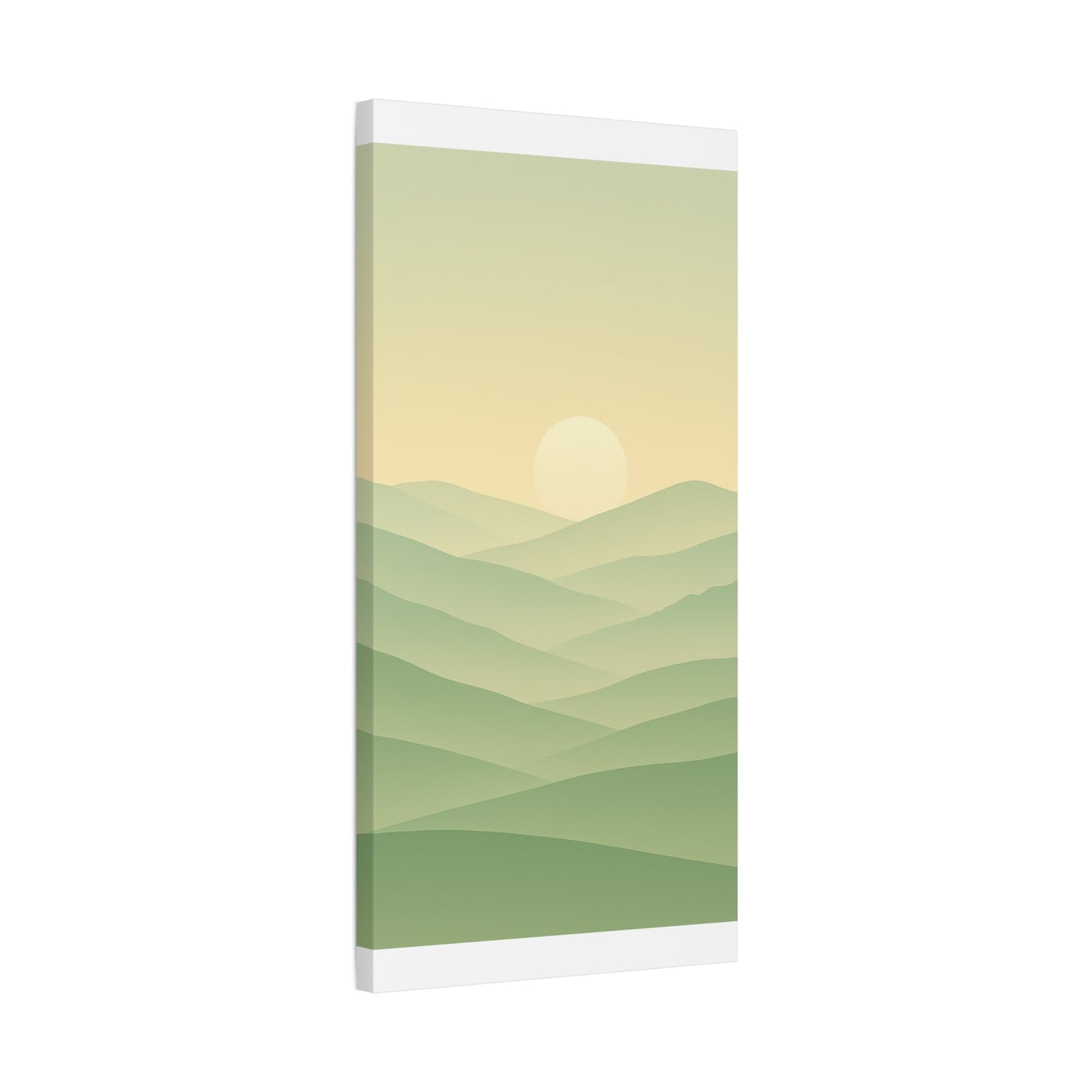 Matte Canvas, Stretched, 1.25" Sunset or Sunrise