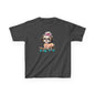 Cute Puppy Skateboard Kids Tee