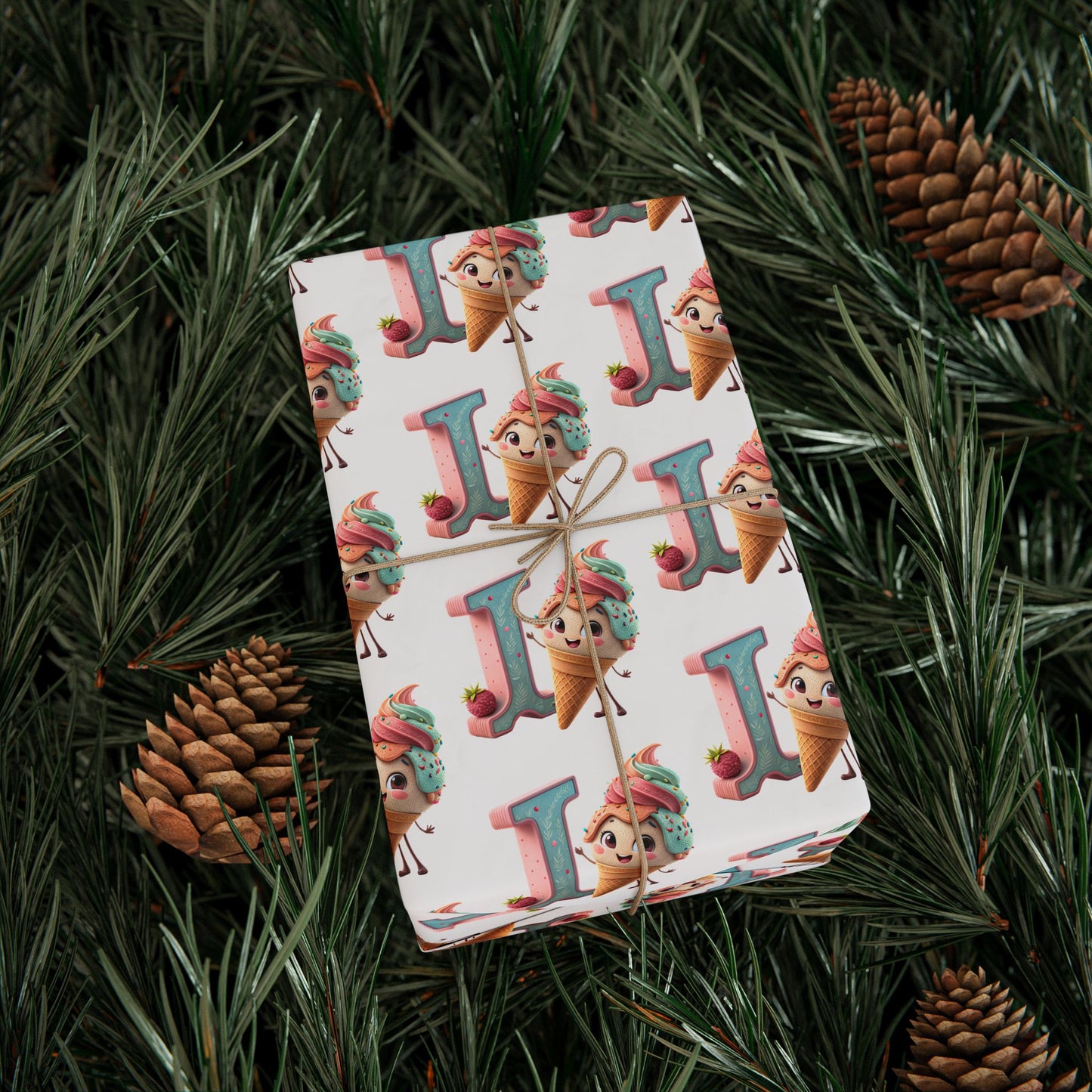 Playful Animal-Themed Wrapping Paper, Fun Gift Wrap for Birthdays, Holidays, Kids Parties, Eco-Friendly Gift Packaging, Decorative Wrap