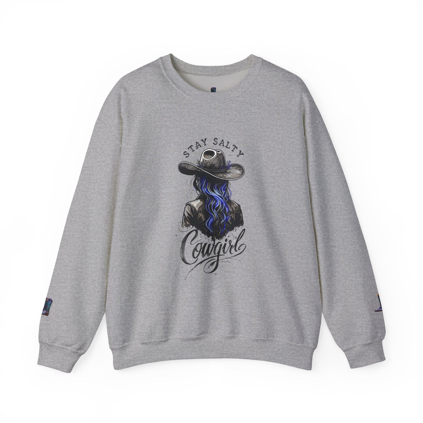Stay Salty Cowgirl Sweatshirt | Cozy Western Apparel, Gift for Horse Lovers, Casual Wear, Cowboy Culture, Fall Fashion
