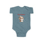 Infant Bodysuit — Cute Reindeer "Merry Christmas!" Baby Onesie