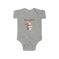 Infant Bodysuit — Cute Reindeer "Merry Christmas!" Baby Onesie